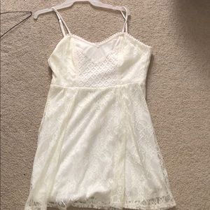 Off white lace dress